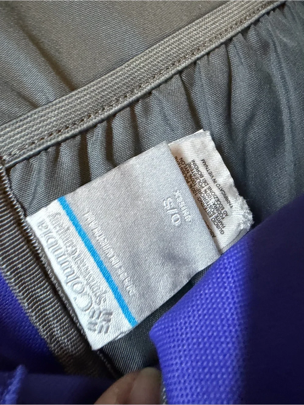 Columbia Purple Black Backpack School Travel Daypack Laptop Book Bag
